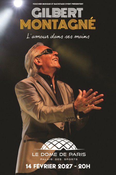 Gilbert Montagné en concert à Paris en 2027